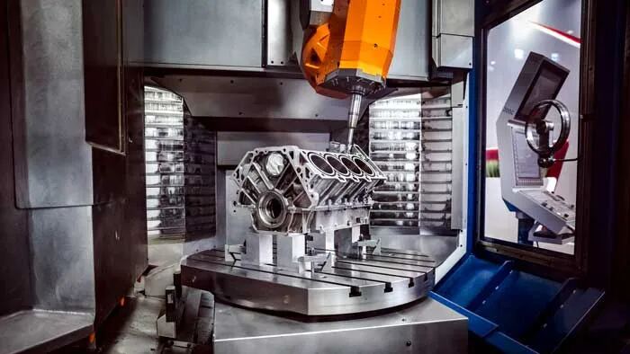 5-Axis Horizontal Machining